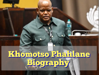 Khomotso Phahlane Biography